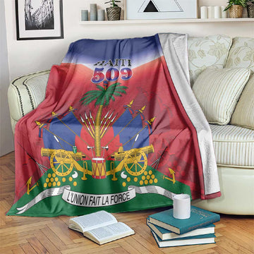 Afro Haiti 509 Blanket Repiblik d Ayiti LT01