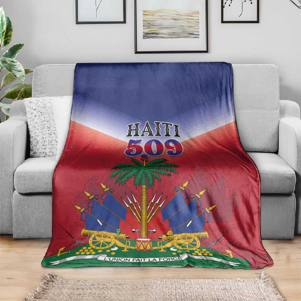 Afro Haiti 509 Blanket Repiblik d Ayiti LT01