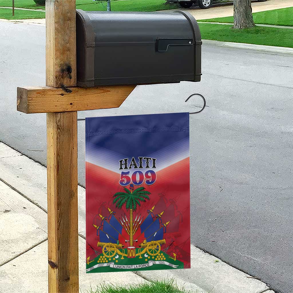 Afro Haiti 509 Garden Flag Repiblik d Ayiti LT01