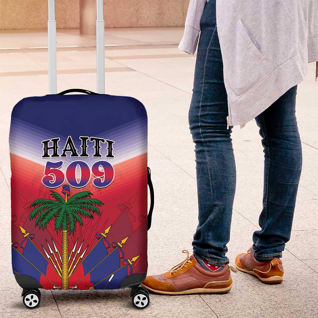Haiti 509 Luggage Cover Repiblik d Ayiti LT01
