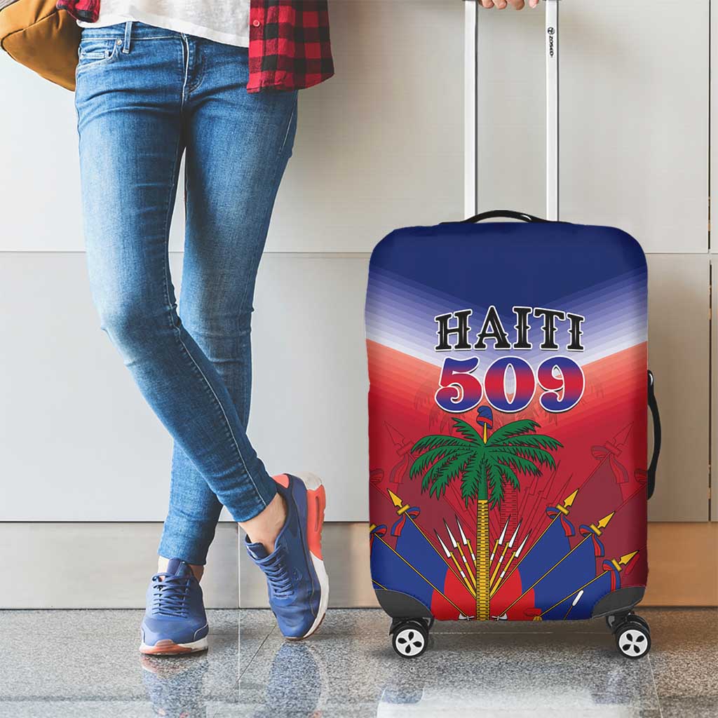 Haiti 509 Luggage Cover Repiblik d Ayiti LT01