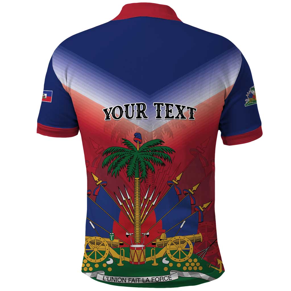 Personalized Haiti 509 Polo Shirt Repiblik d Ayiti LT01