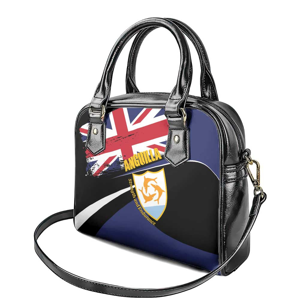 Anguilla Shoulder Handbag Strength and Endurance Grunge LT01