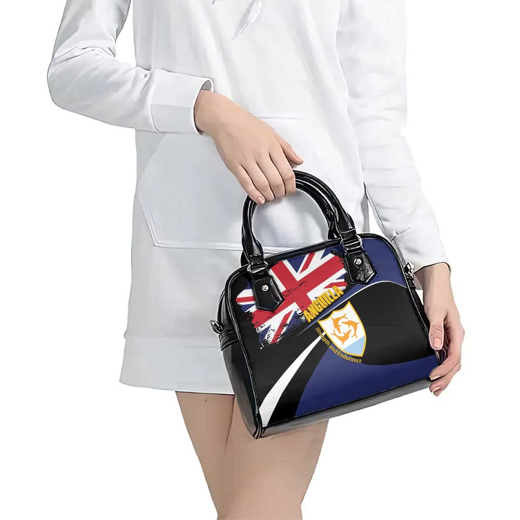 Anguilla Shoulder Handbag Strength and Endurance Grunge LT01