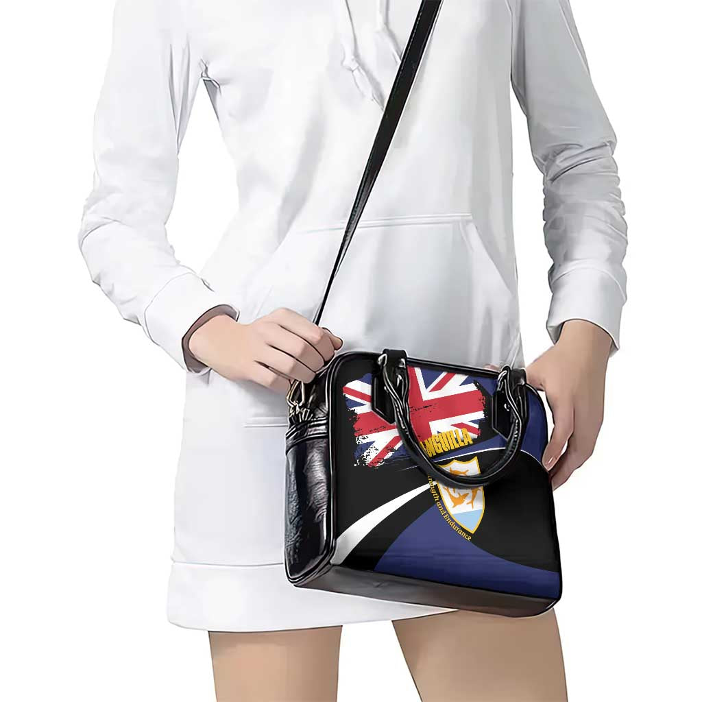 Anguilla Shoulder Handbag Strength and Endurance Grunge LT01