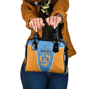Anguilla Football Shoulder Handbag Come On Soccer Dolphins LT01