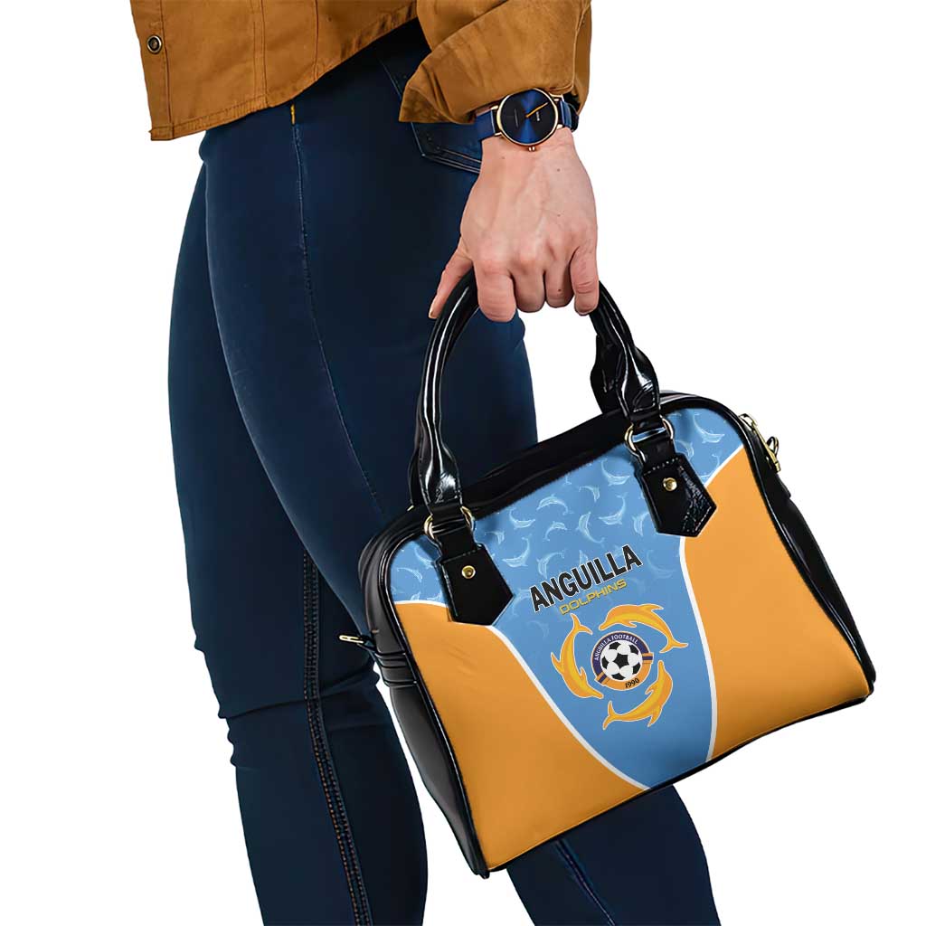 Anguilla Football Shoulder Handbag Come On Soccer Dolphins LT01