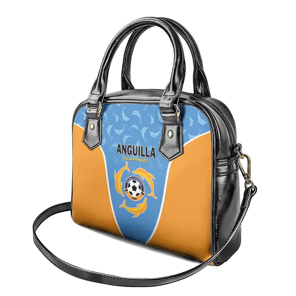Anguilla Football Shoulder Handbag Come On Soccer Dolphins LT01