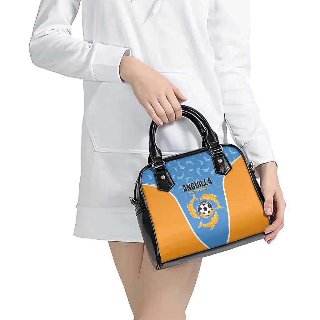 Anguilla Football Shoulder Handbag Come On Soccer Dolphins LT01