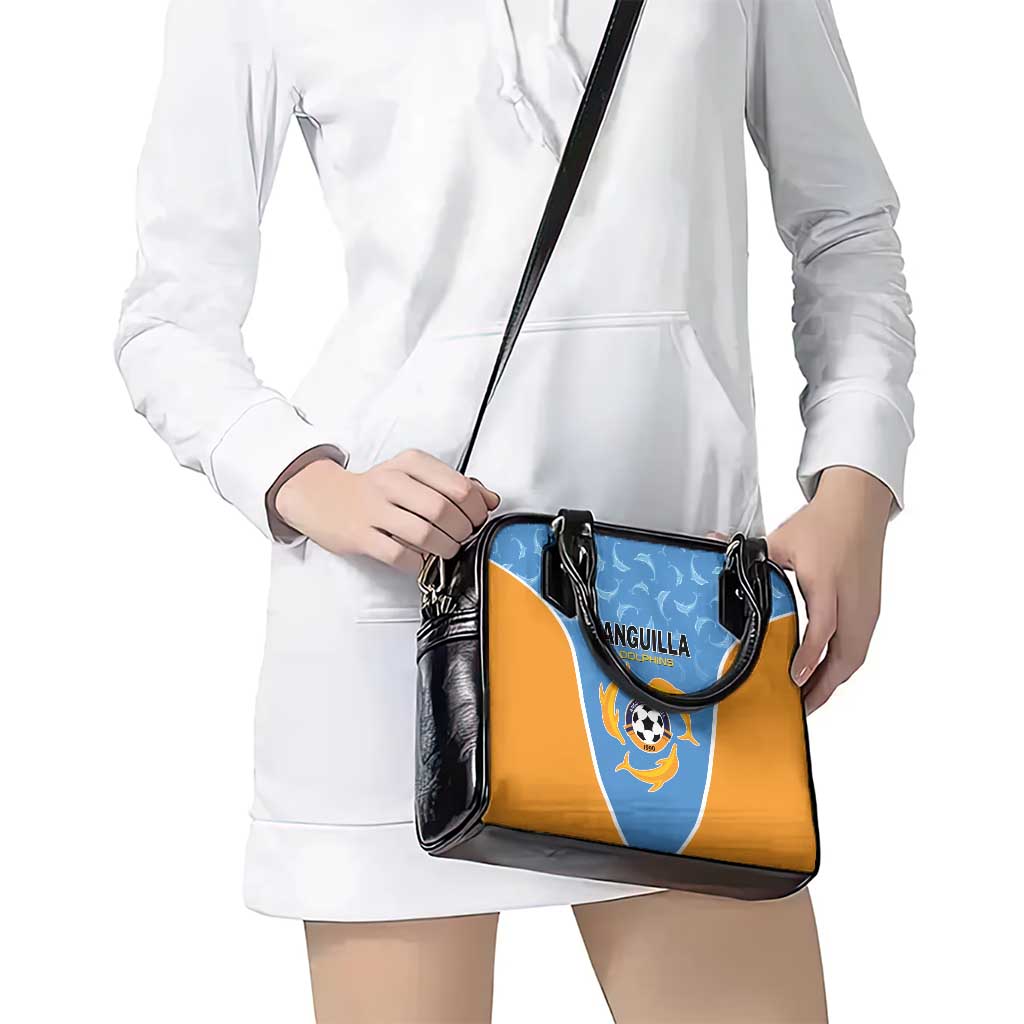 Anguilla Football Shoulder Handbag Come On Soccer Dolphins LT01