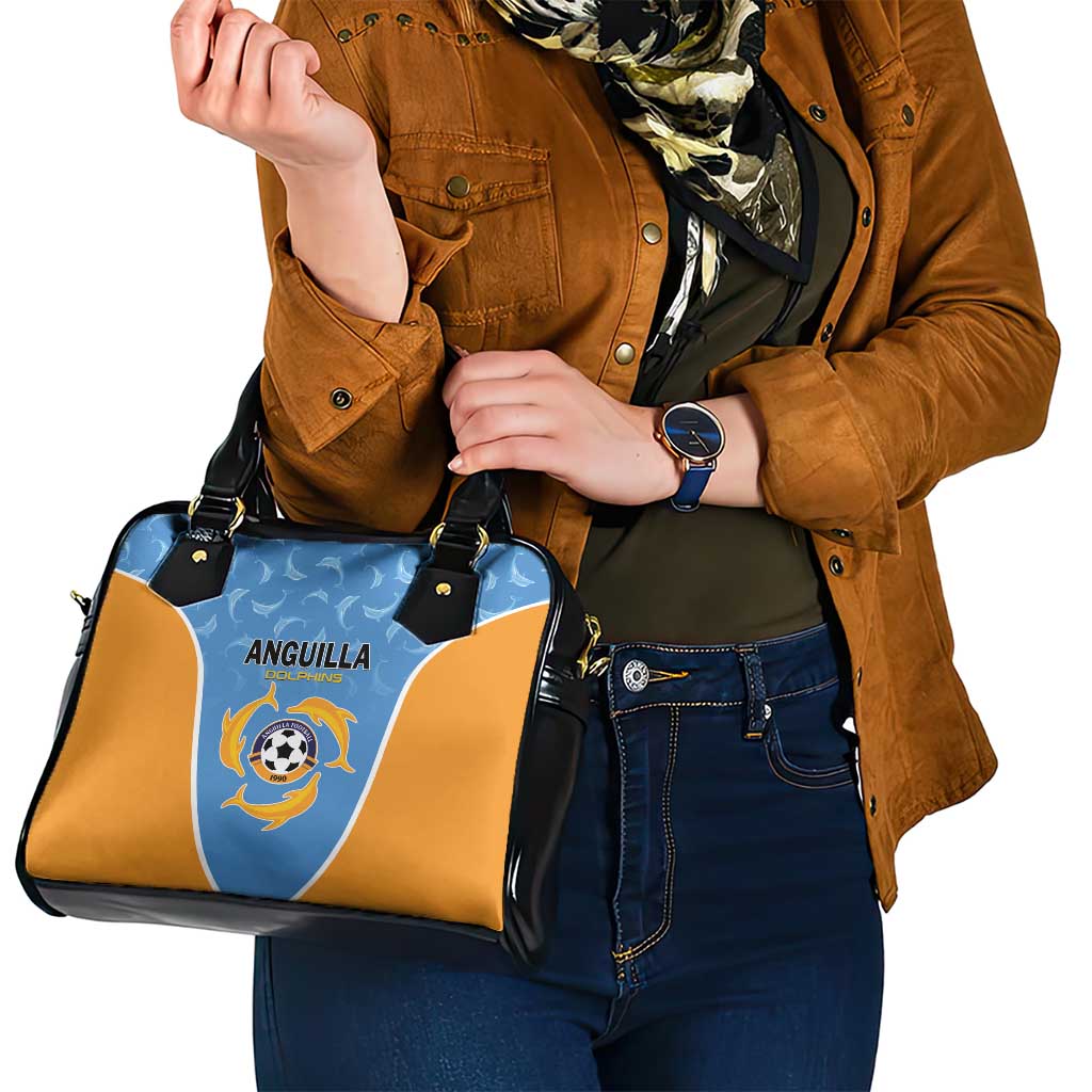 Anguilla Football Shoulder Handbag Come On Soccer Dolphins LT01