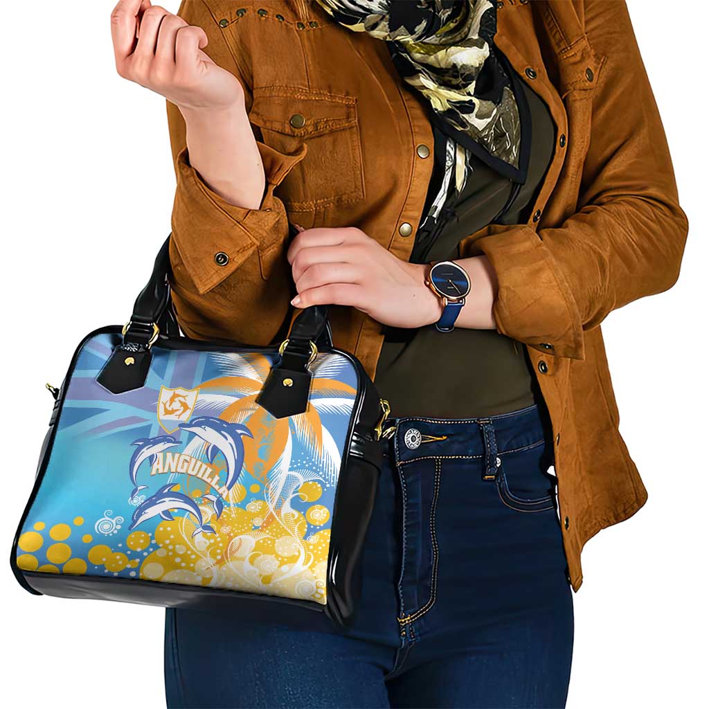 Anguilla 3 Dolphins Shoulder Handbag Summer Stylized LT01