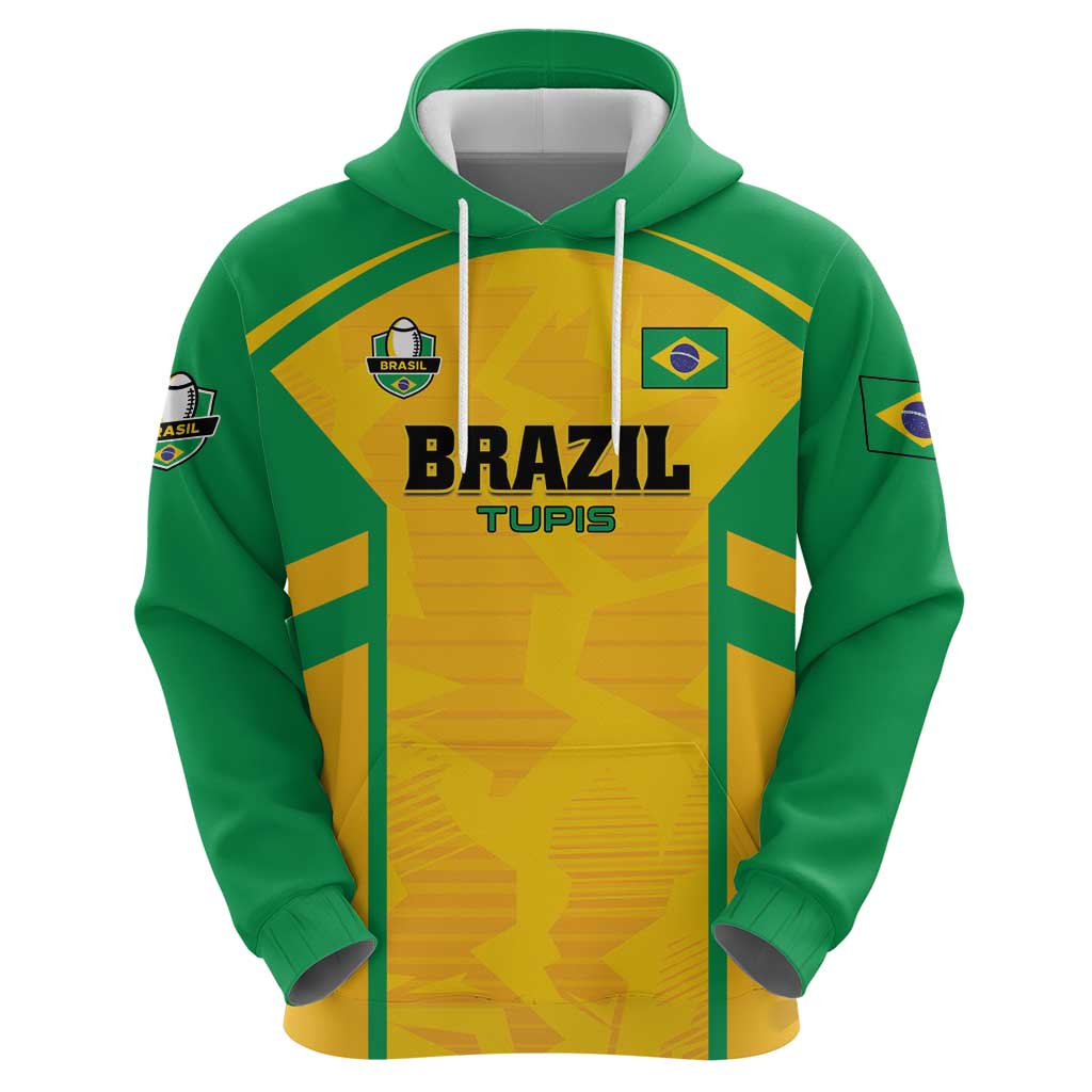 Custom Rugby Brazil Hoodie Tupis Go Champions LT01