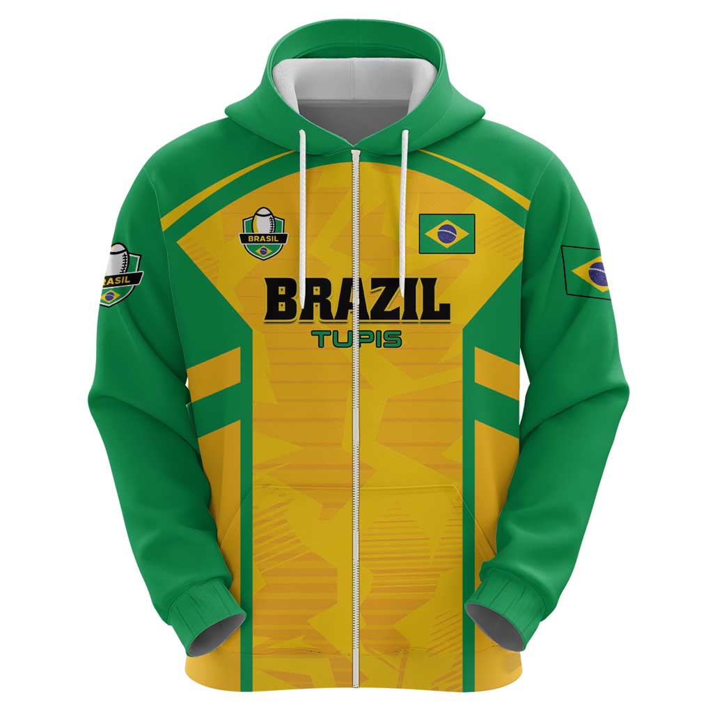 Custom Rugby Brazil Hoodie Tupis Go Champions LT01