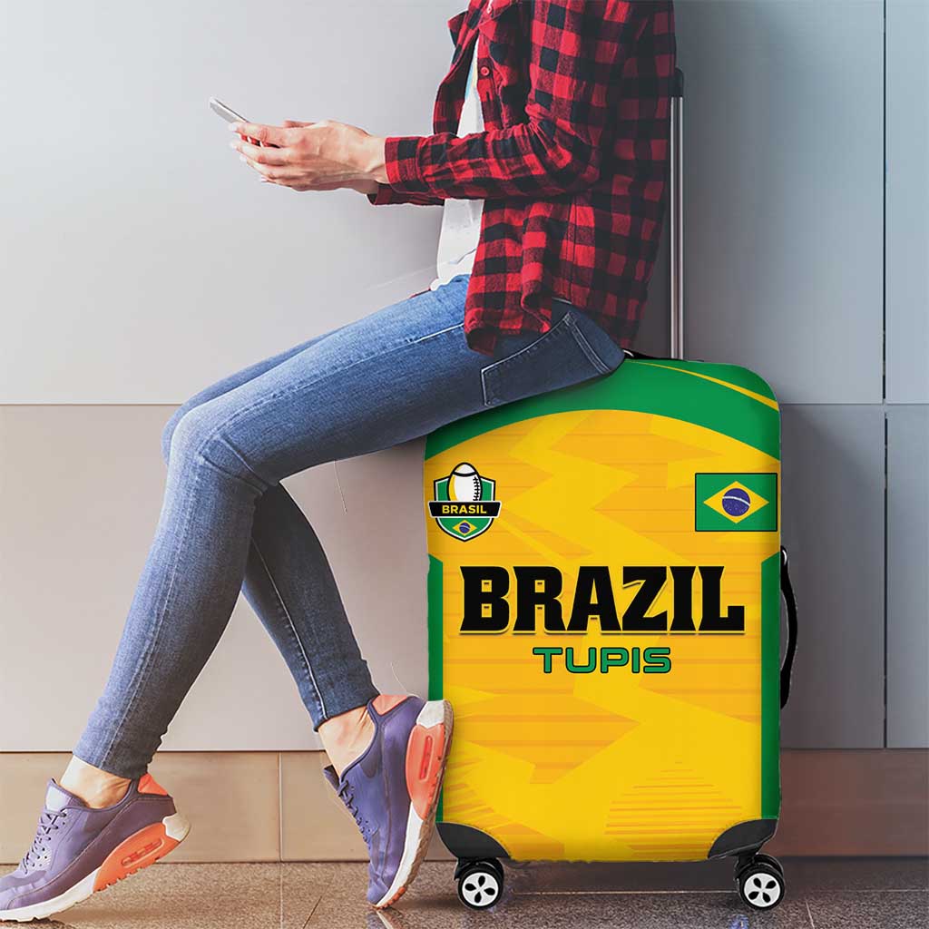 Rugby Brazil Luggage Cover Tupis Go Champions LT01