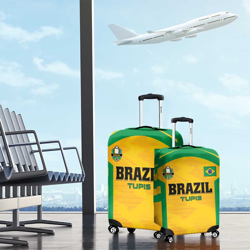 Rugby Brazil Luggage Cover Tupis Go Champions LT01