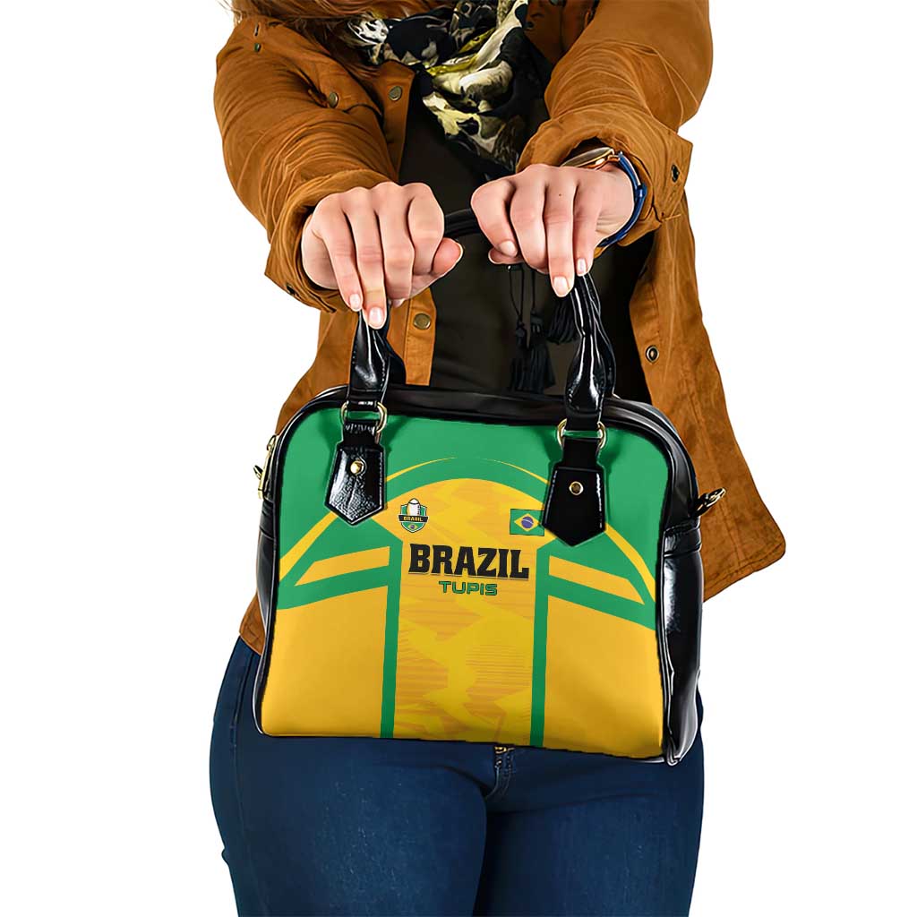 Rugby Brazil Shoulder Handbag Tupis Go Champions LT01