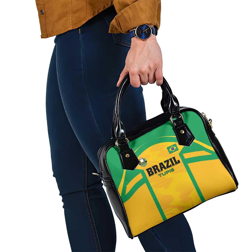 Rugby Brazil Shoulder Handbag Tupis Go Champions LT01