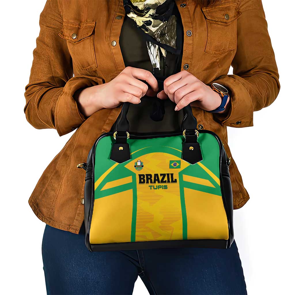 Rugby Brazil Shoulder Handbag Tupis Go Champions LT01