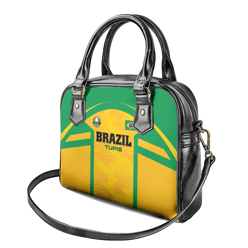 Rugby Brazil Shoulder Handbag Tupis Go Champions LT01