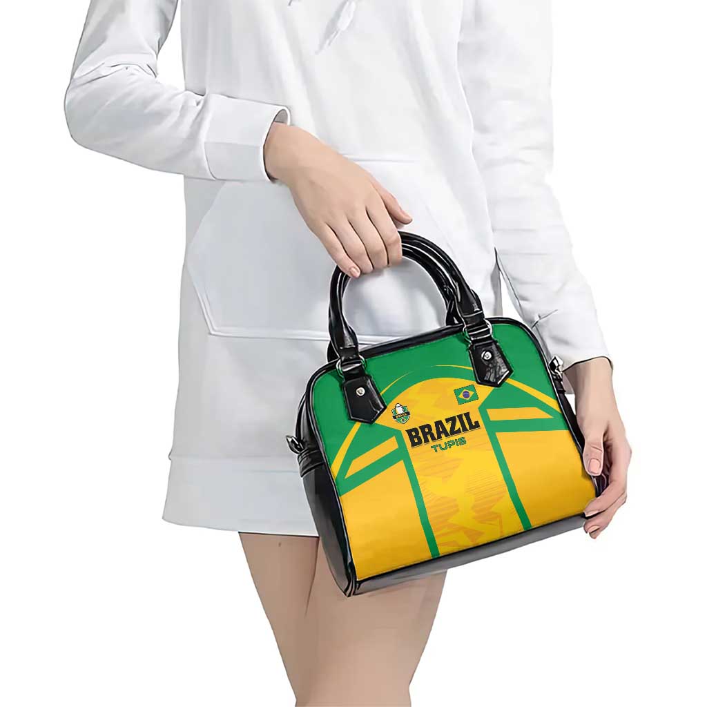 Rugby Brazil Shoulder Handbag Tupis Go Champions LT01