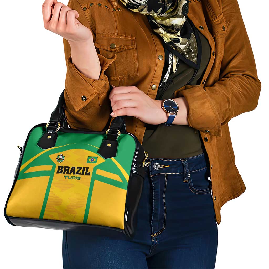 Rugby Brazil Shoulder Handbag Tupis Go Champions LT01
