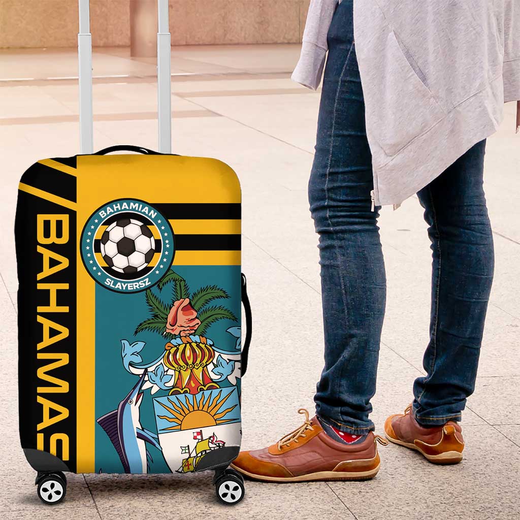 Football The Bahamas Luggage Cover Go Bahamian Slayers LT01
