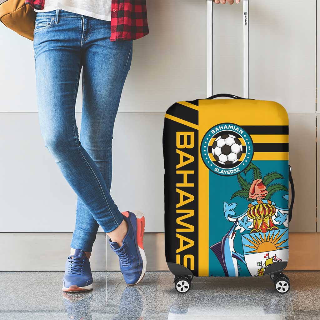 Football The Bahamas Luggage Cover Go Bahamian Slayers LT01