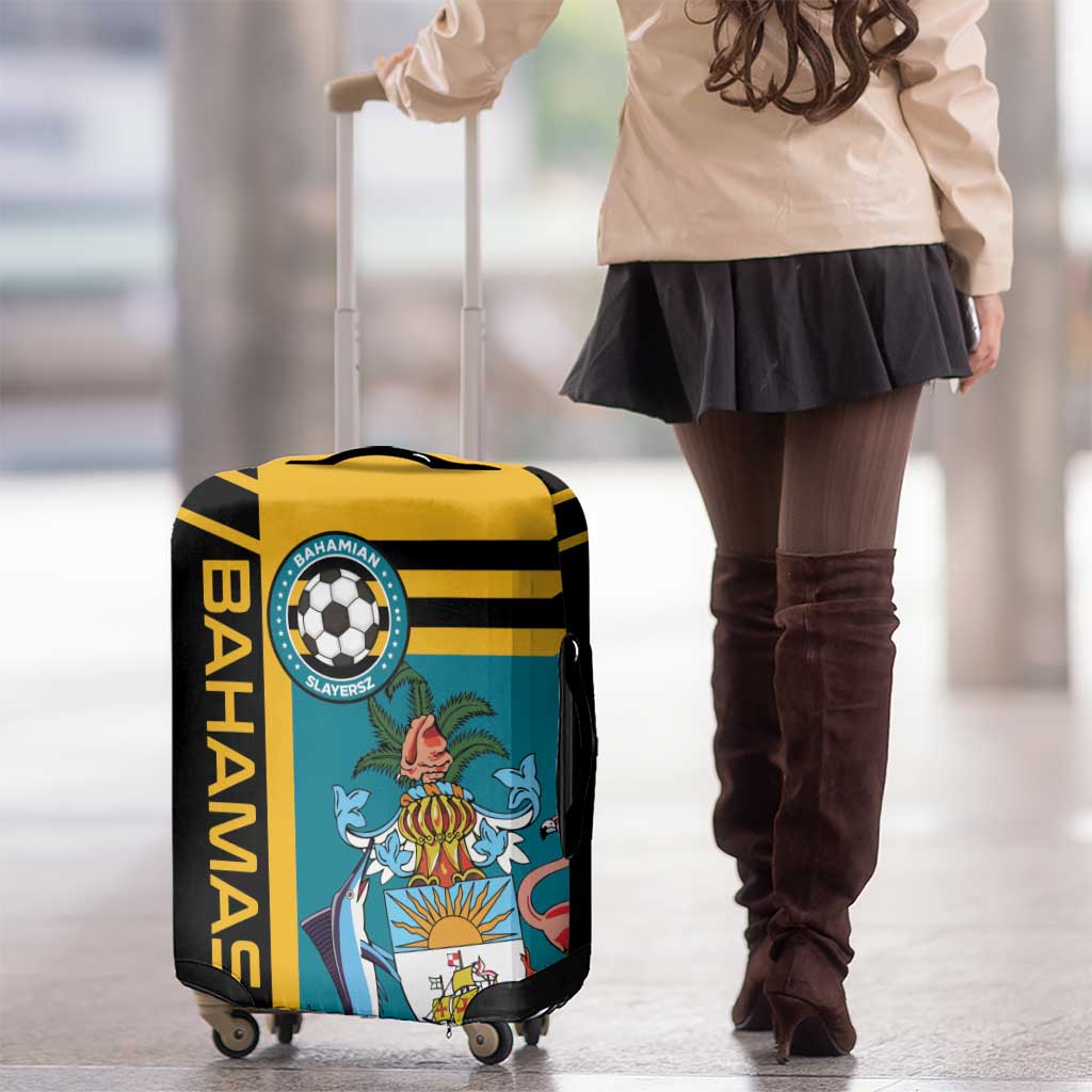 Football The Bahamas Luggage Cover Go Bahamian Slayers LT01