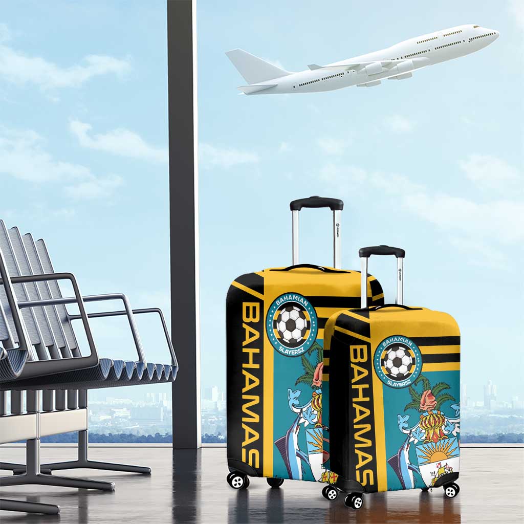 Football The Bahamas Luggage Cover Go Bahamian Slayers LT01