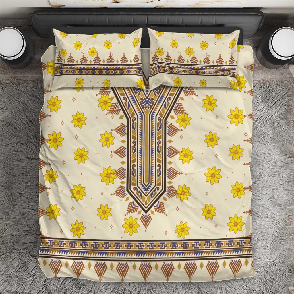 Enkutatash Dashiki Adey Abeba Pattern Bedding Set LT01