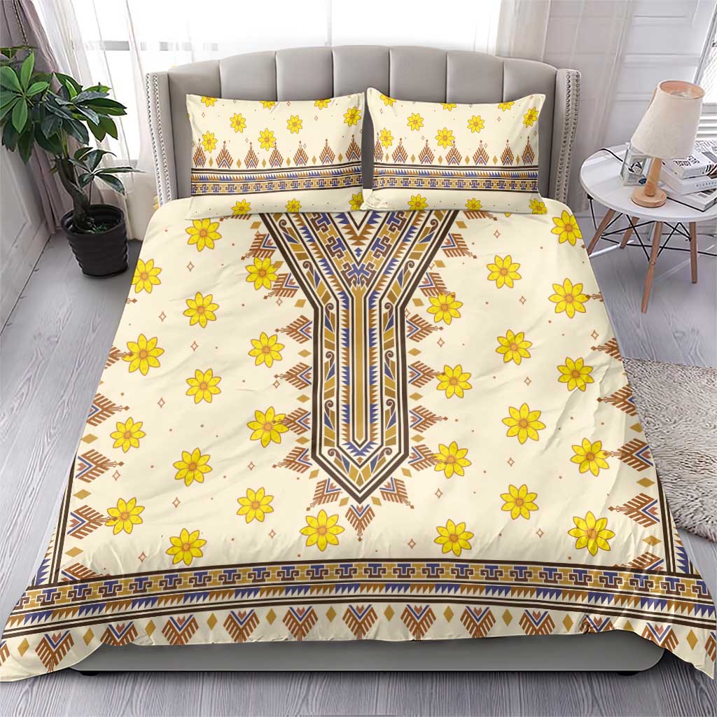 Enkutatash Dashiki Adey Abeba Pattern Bedding Set LT01