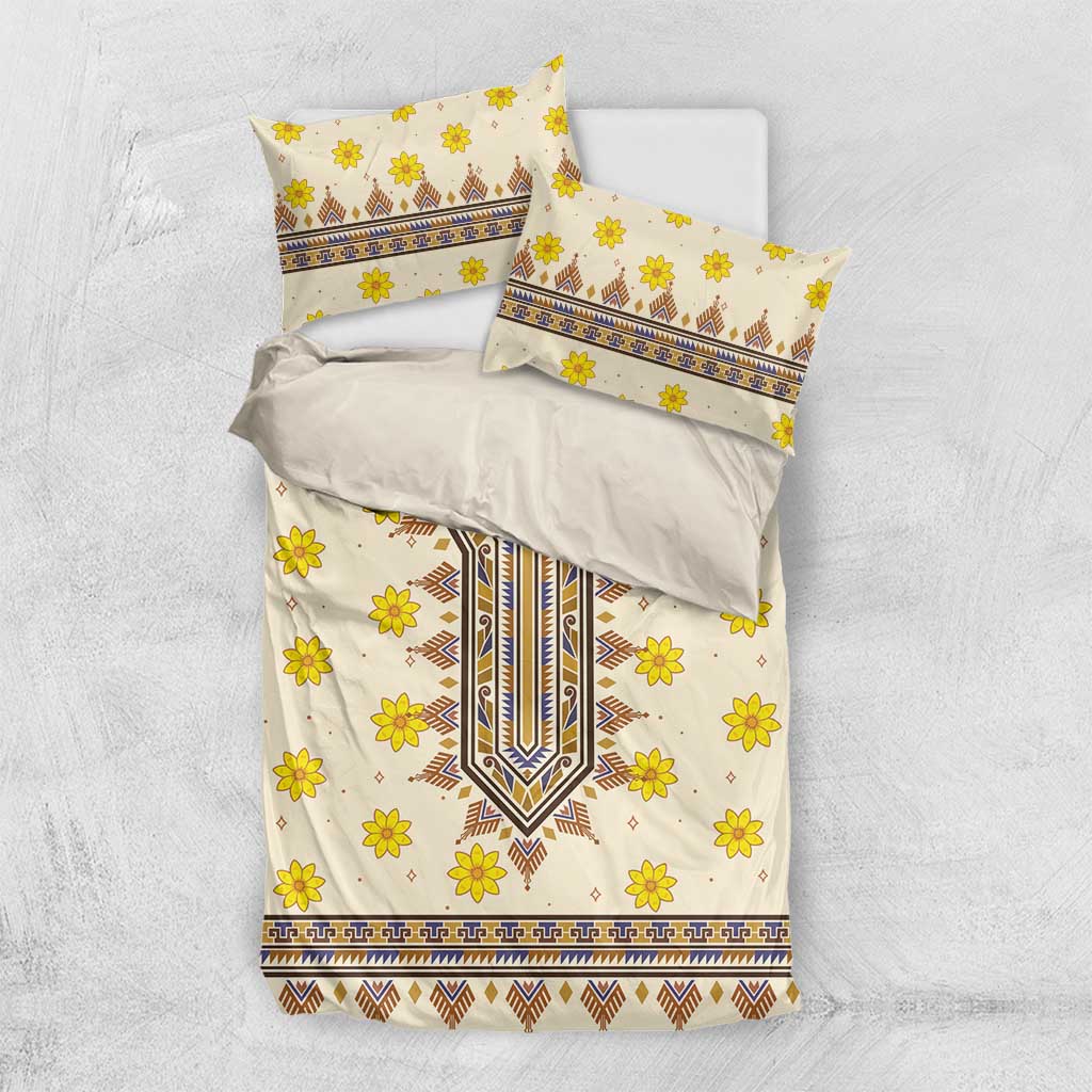 Enkutatash Dashiki Adey Abeba Pattern Bedding Set LT01