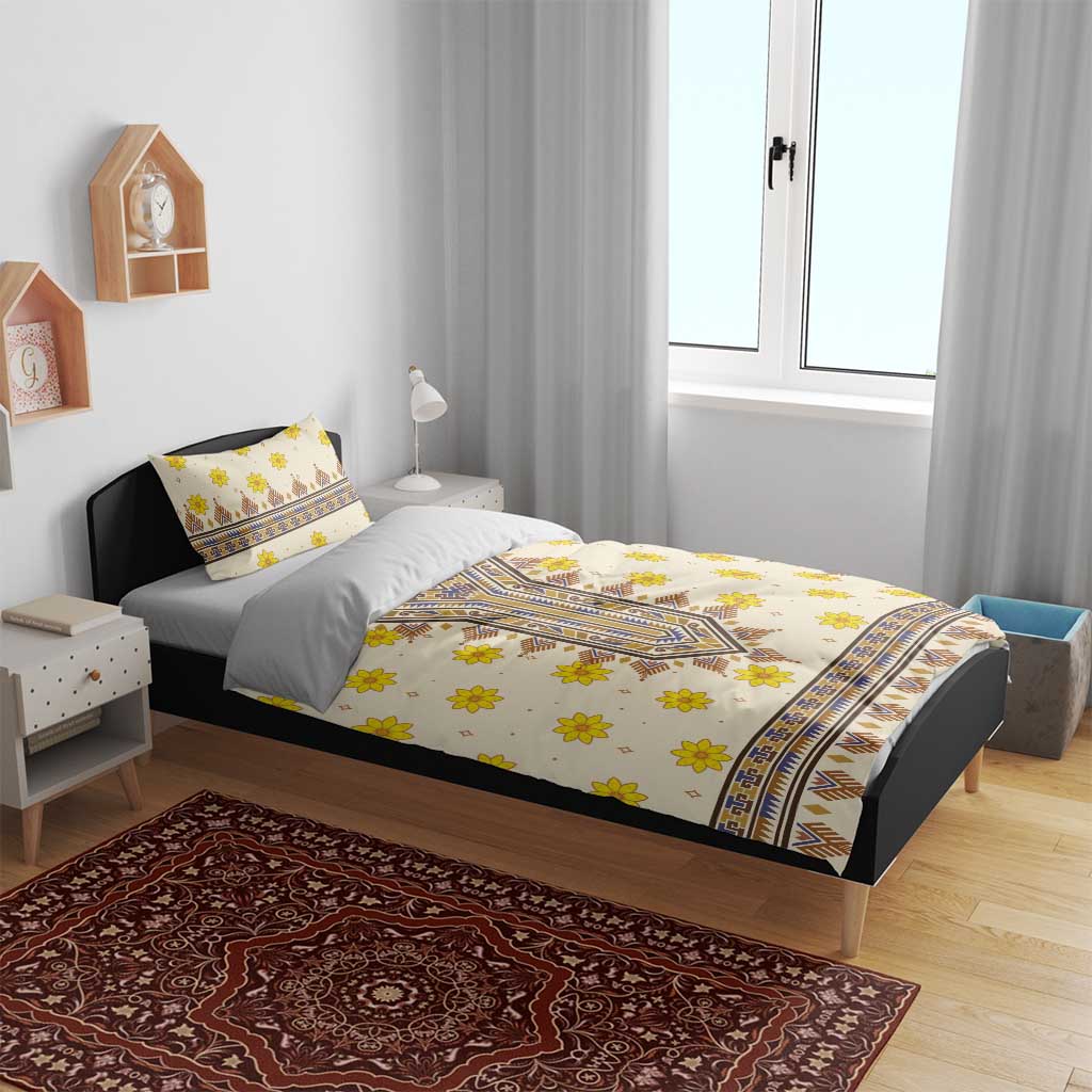 Enkutatash Dashiki Adey Abeba Pattern Bedding Set LT01