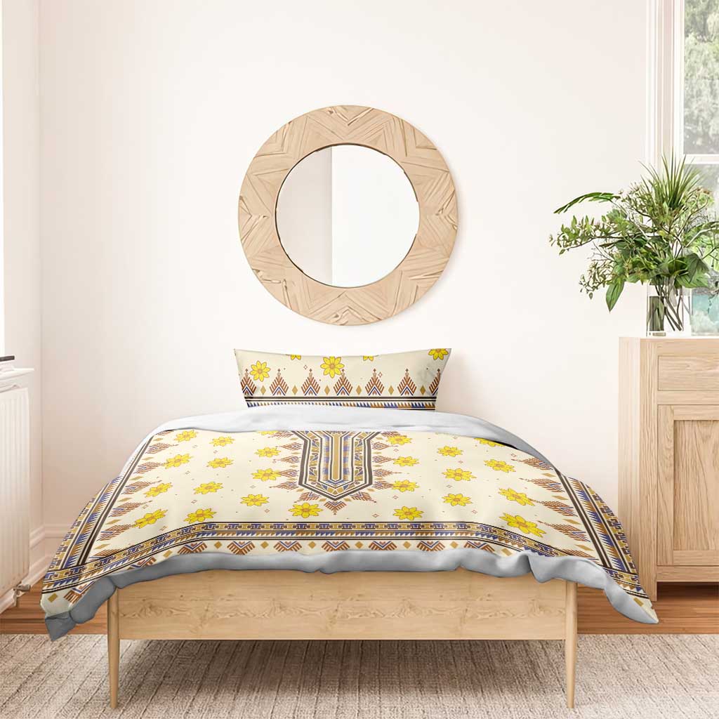 Enkutatash Dashiki Adey Abeba Pattern Bedding Set LT01