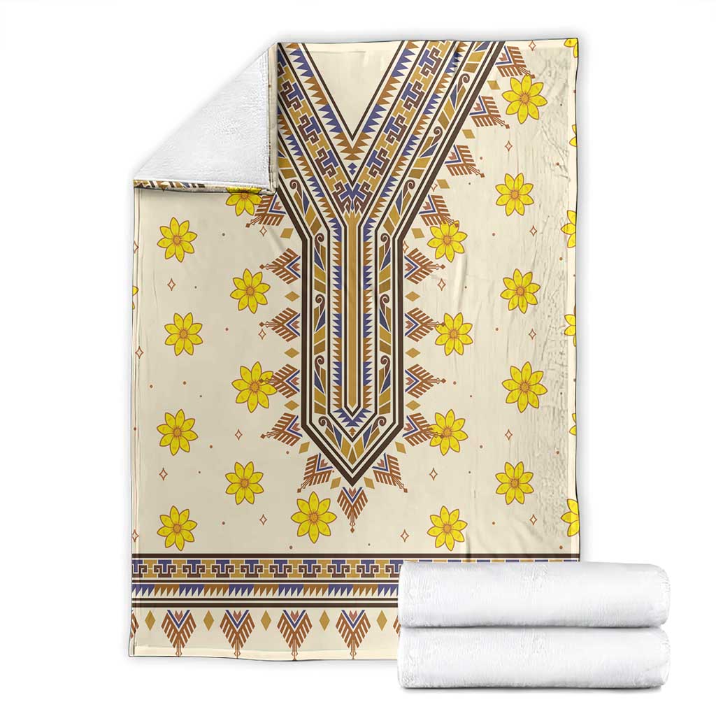 Enkutatash Dashiki Adey Abeba Pattern Blanket LT01