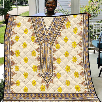Enkutatash Dashiki Adey Abeba Pattern Quilt LT01
