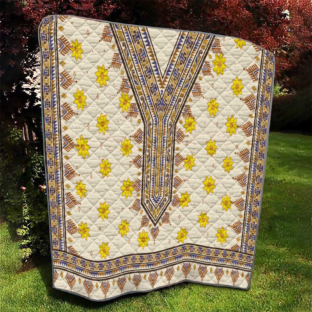 Enkutatash Dashiki Adey Abeba Pattern Quilt LT01
