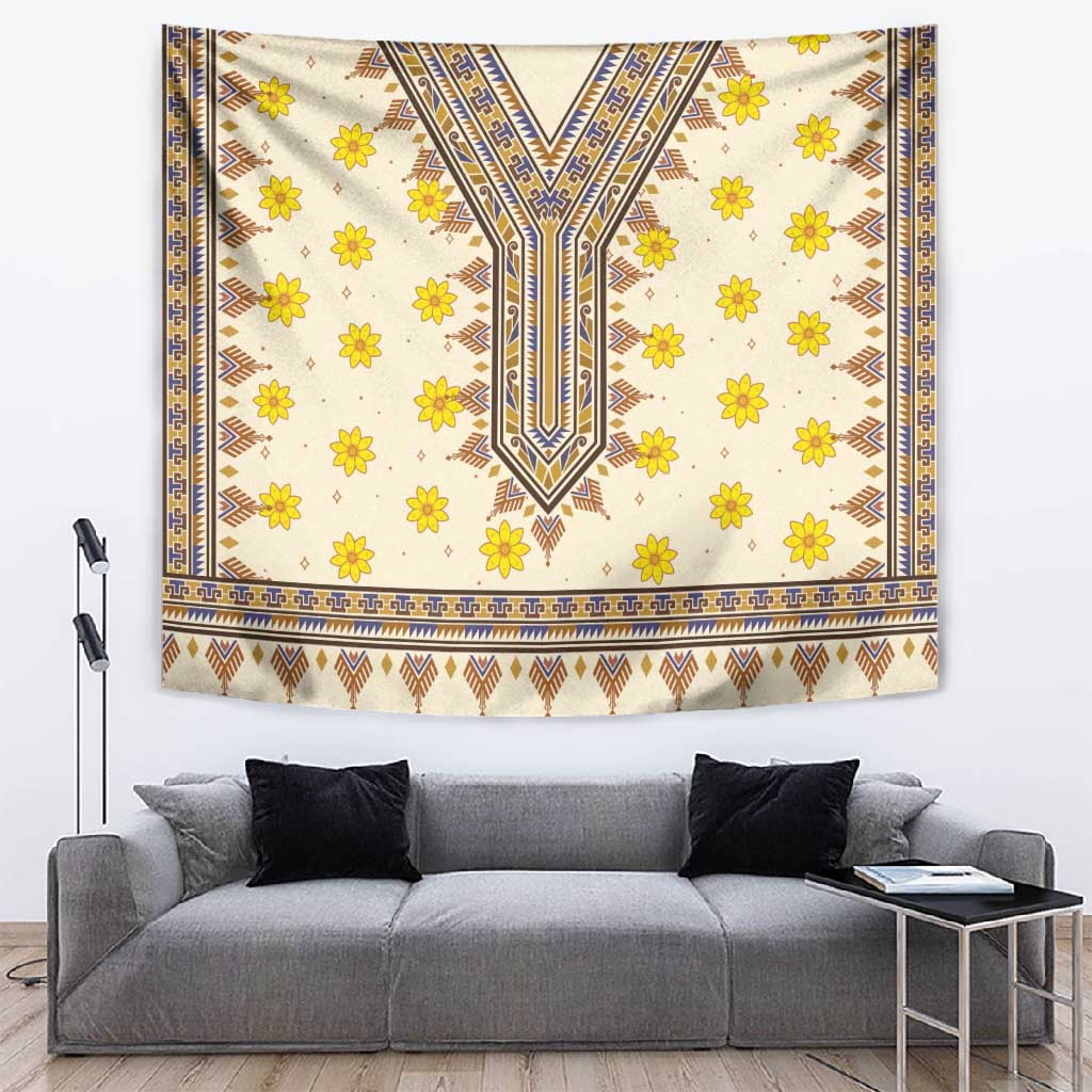 Enkutatash Dashiki Adey Abeba Pattern Tapestry LT01
