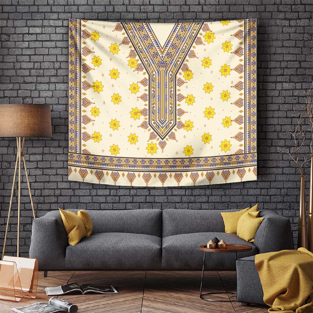 Enkutatash Dashiki Adey Abeba Pattern Tapestry LT01