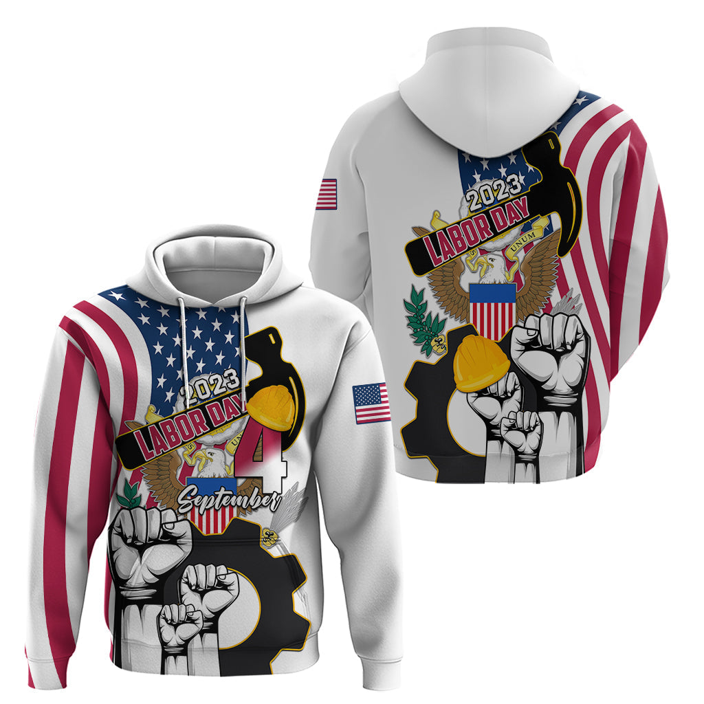 United States Labor Day Hoodie Happy Labor Day 4th September LT01