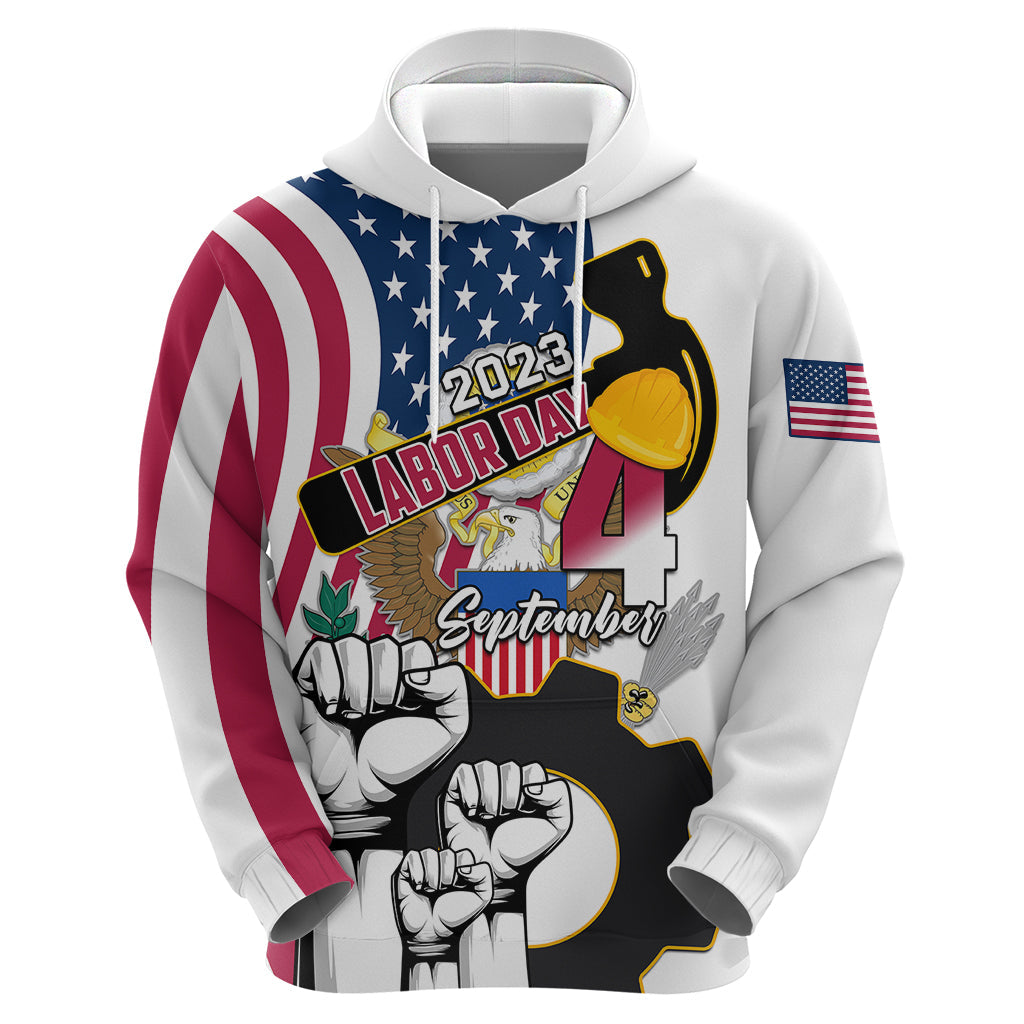 United States Labor Day Hoodie Happy Labor Day 4th September LT01