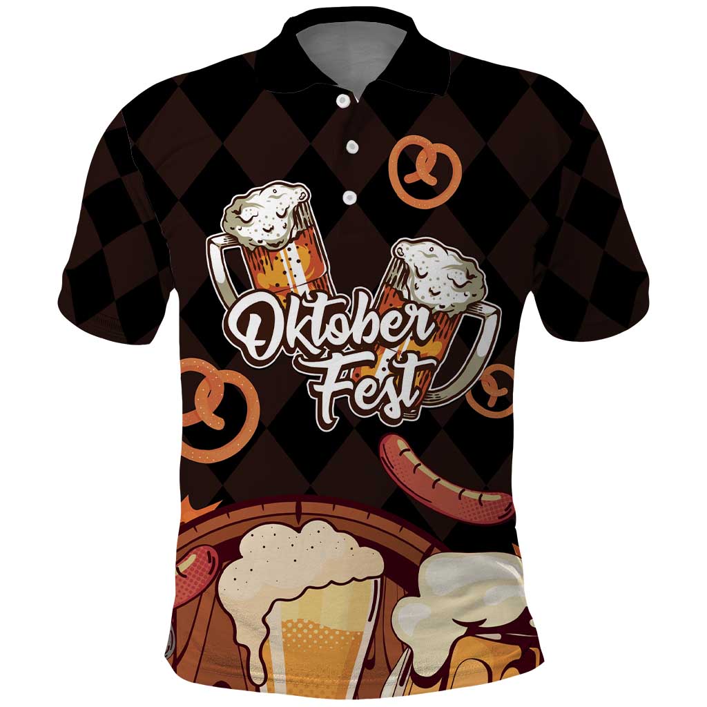 Oktoberfest German Beer Festival Celebration Polo Shirt LT01
