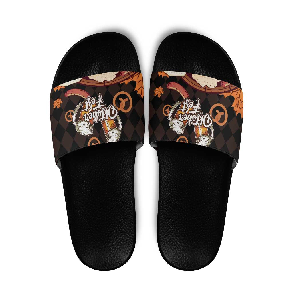 Oktoberfest German Beer Festival Celebration Slide Sandals LT01