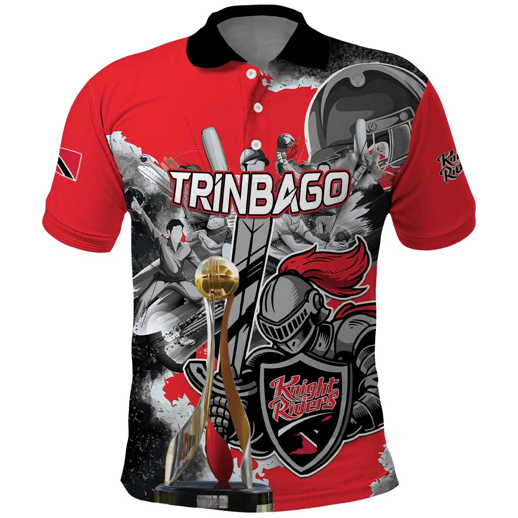 Personalized Trinbago Cricket Knight Riders Champion Polo Shirt LT01