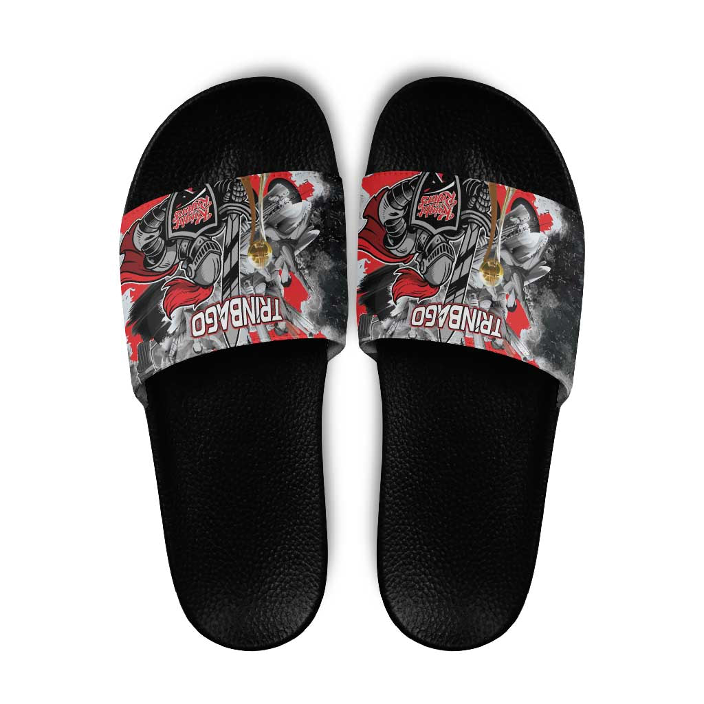 Trinbago Cricket Knight Riders Champion Slide Sandals LT01