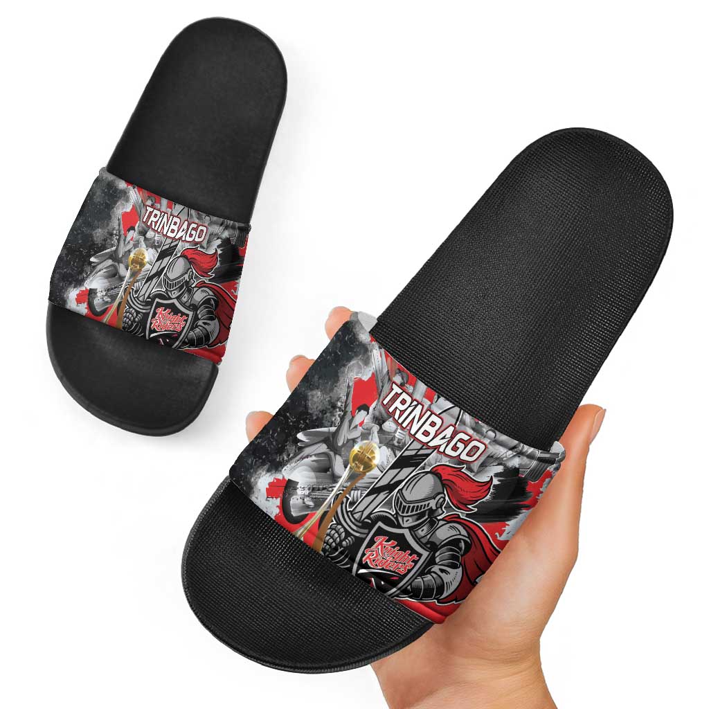 Trinbago Cricket Knight Riders Champion Slide Sandals LT01