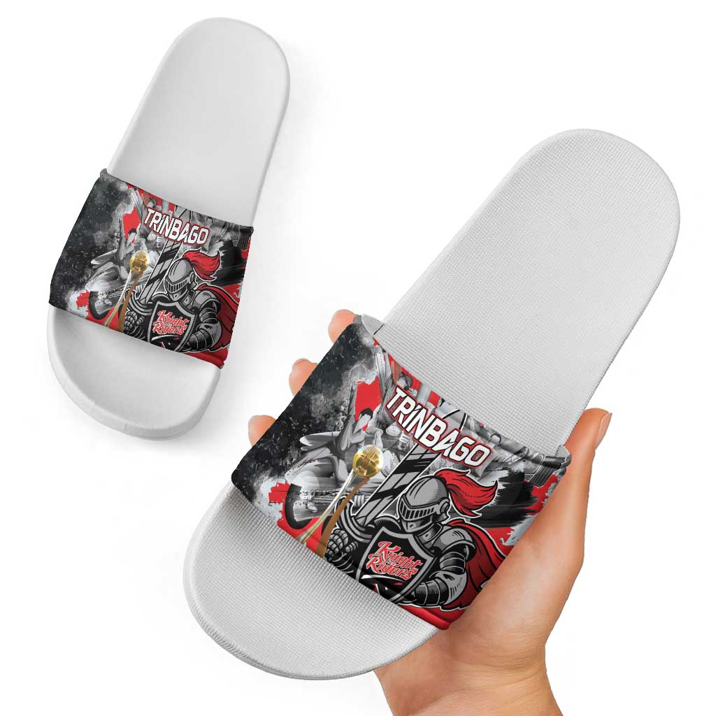 Trinbago Cricket Knight Riders Champion Slide Sandals LT01