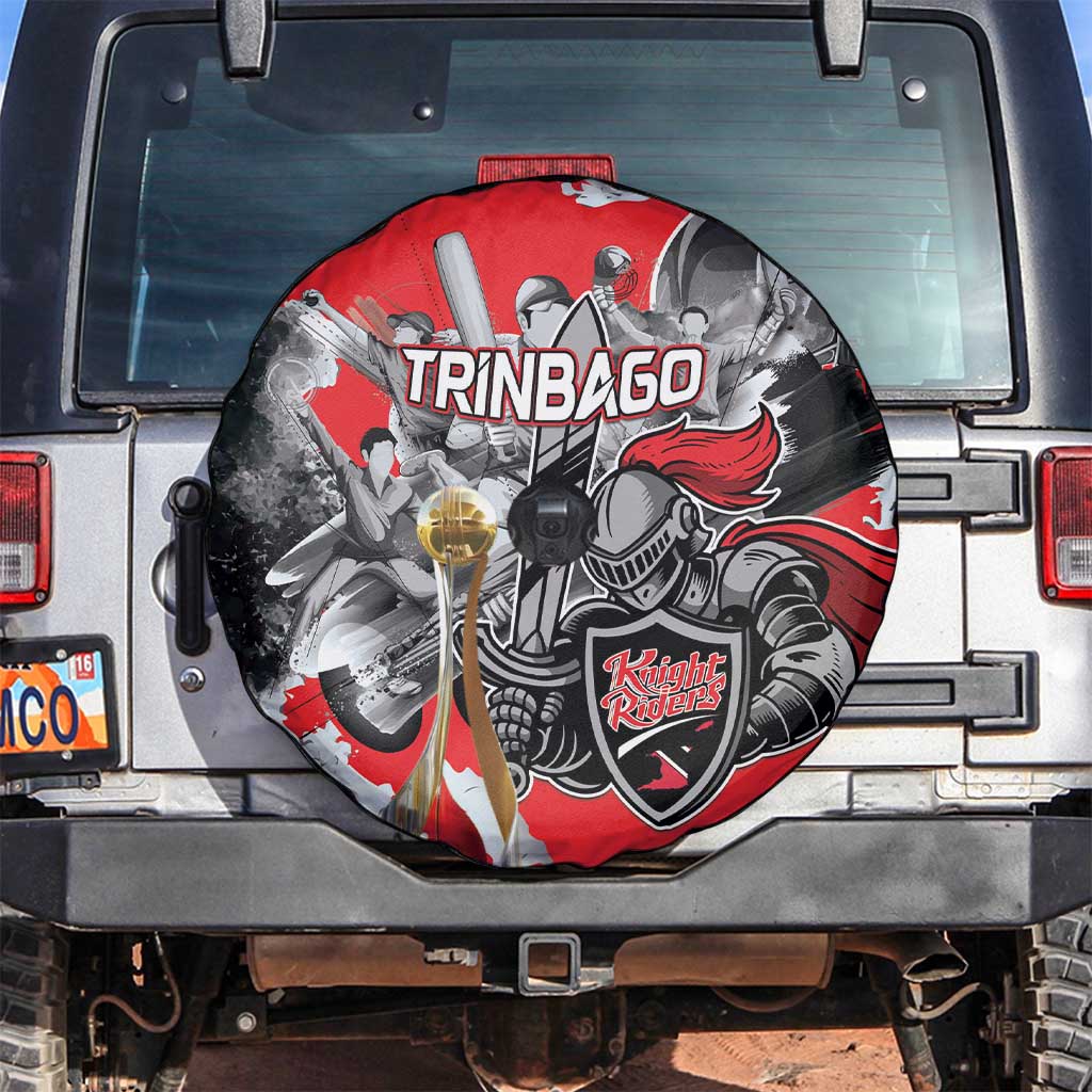 Trinbago Cricket Knight Riders Champion Spare Tire Cover LT01