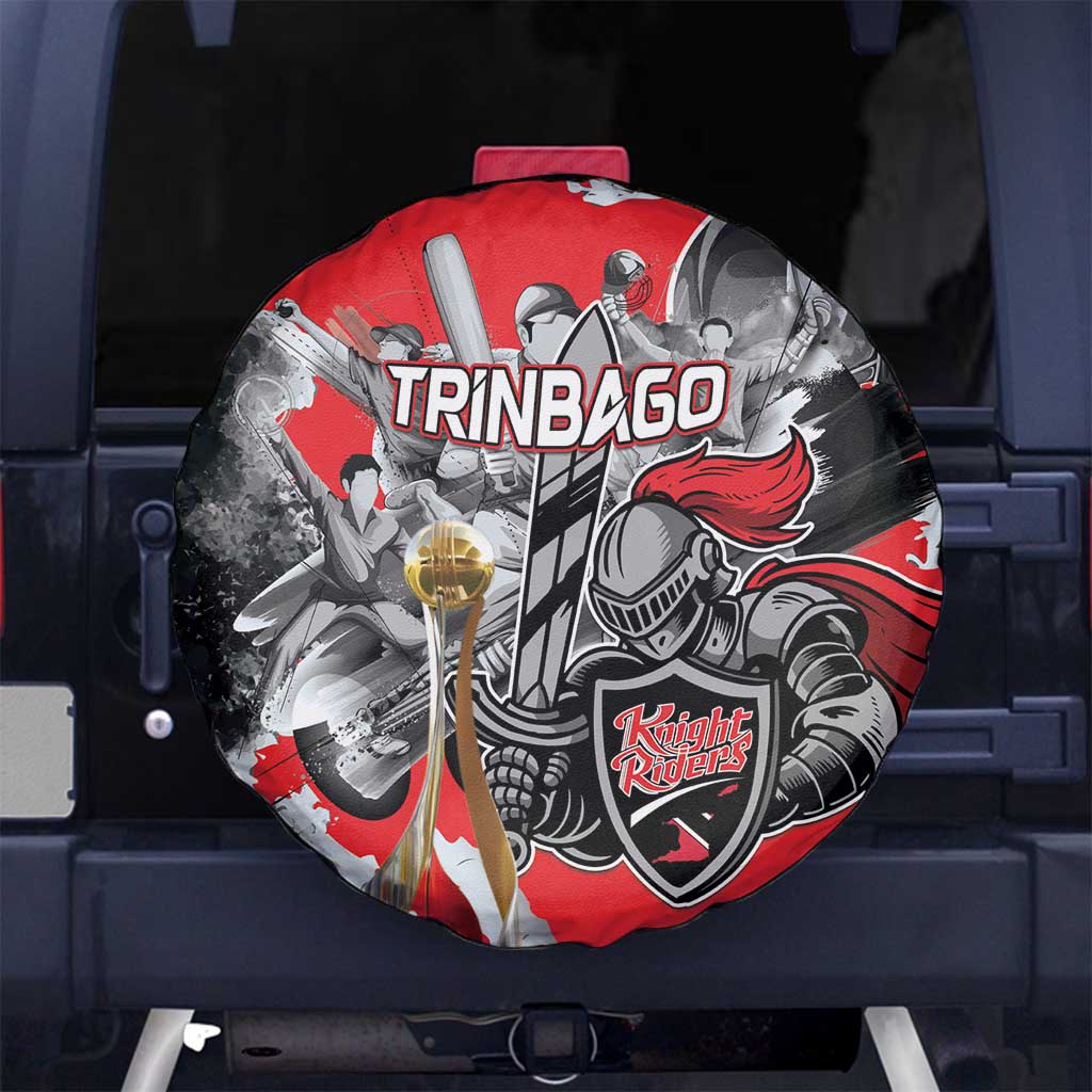 Trinbago Cricket Knight Riders Champion Spare Tire Cover LT01